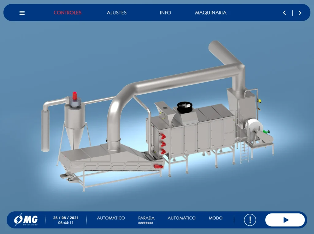 Sistema SCADA industrial
