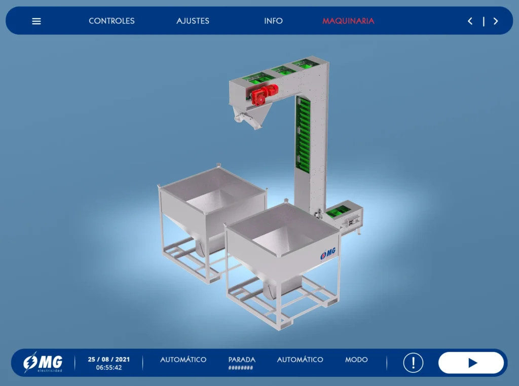Sistema SCADA industrial